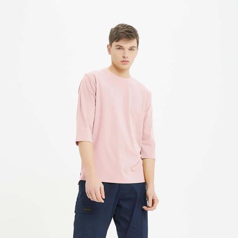 Boysnextdoor 粉紅色七分袖T-Shirt